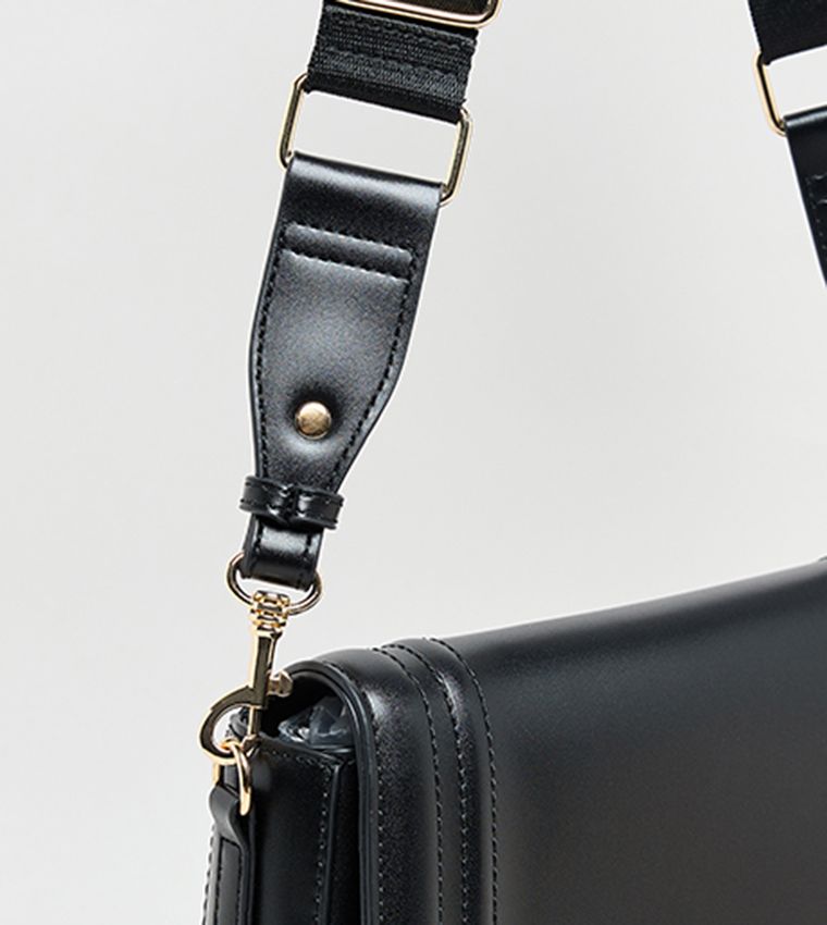 Solid Crossbody Bag