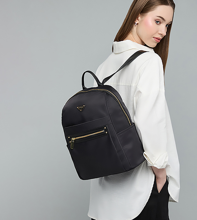 R&B  Backpacks - BLACK 