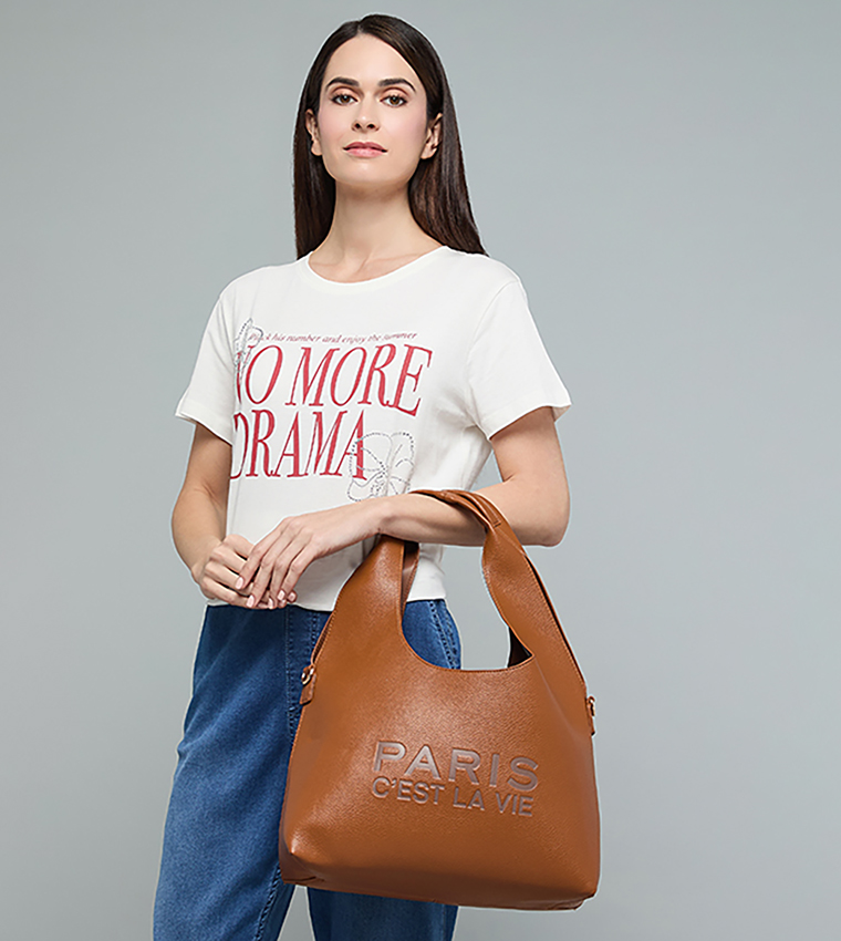 R&B  Shoulder Bags - Tan Shoulder bags