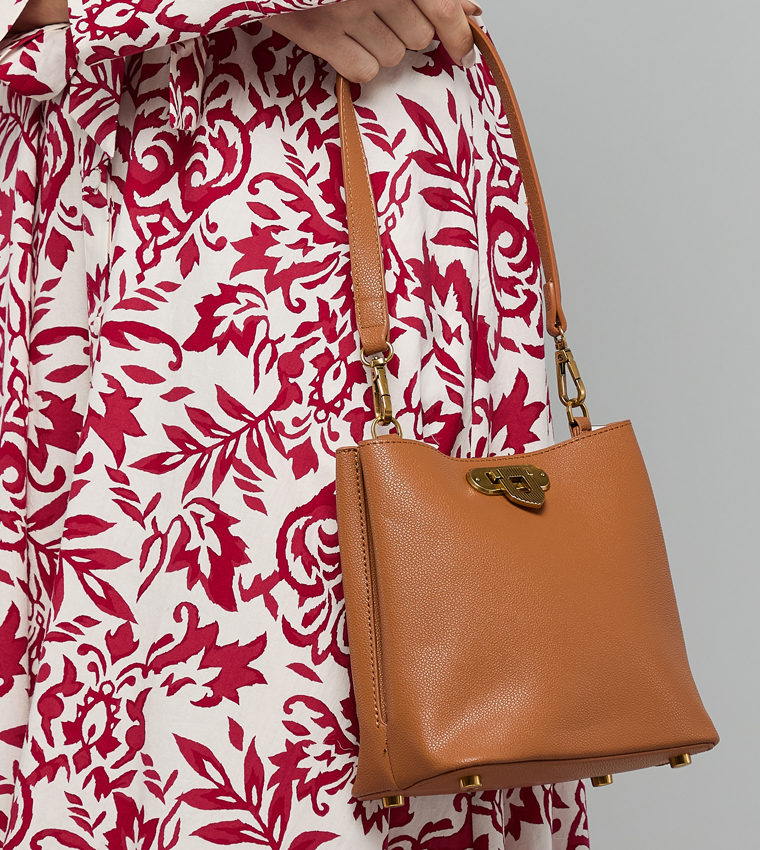 R&B  Shoulder Bags - Tan Shoulder bags
