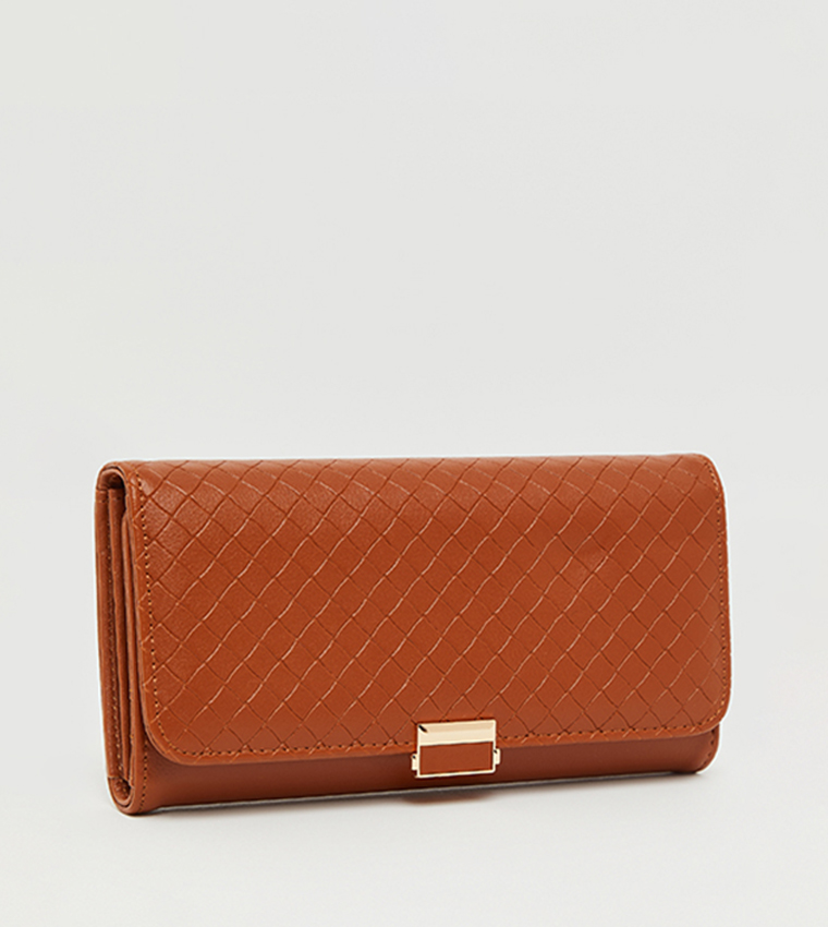 Braided Long Wallet