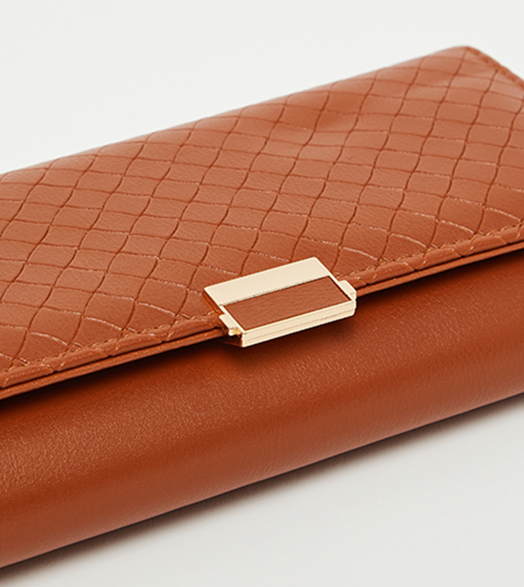 Braided Long Wallet