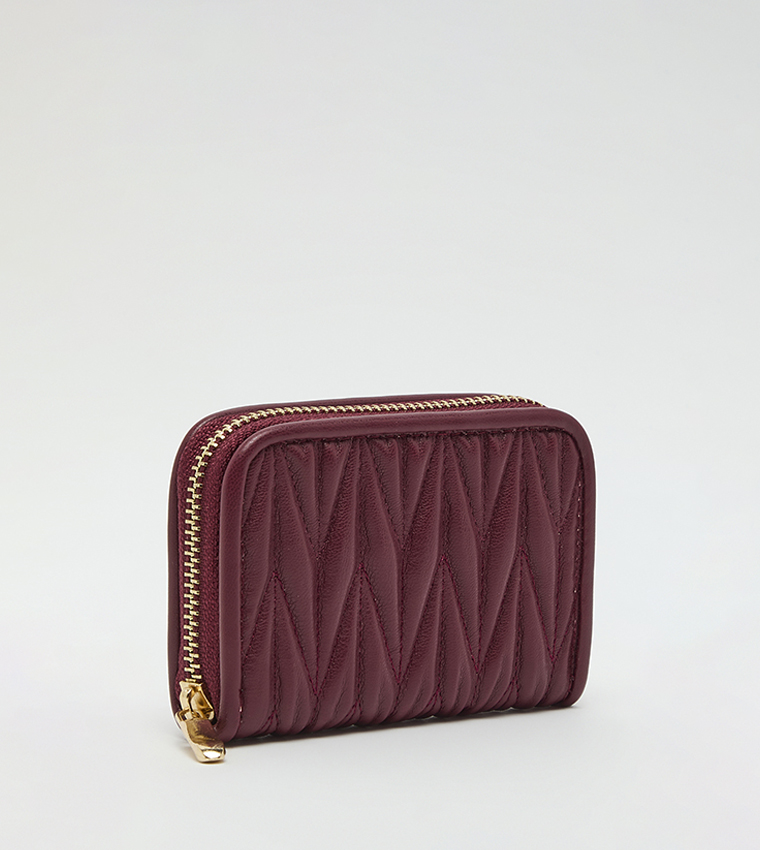 Quilted Mini Wallet