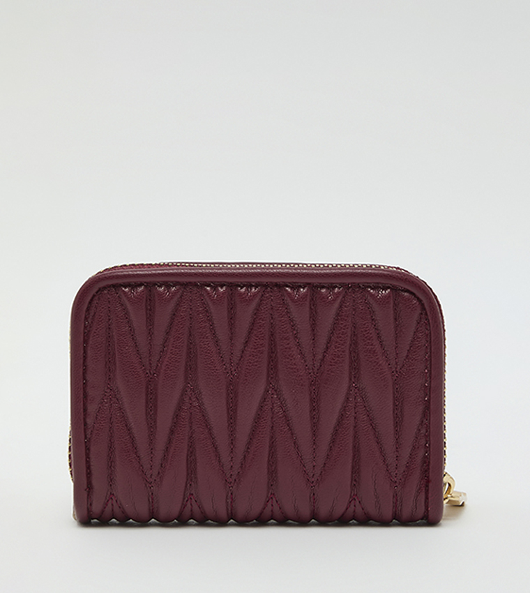 Quilted Mini Wallet