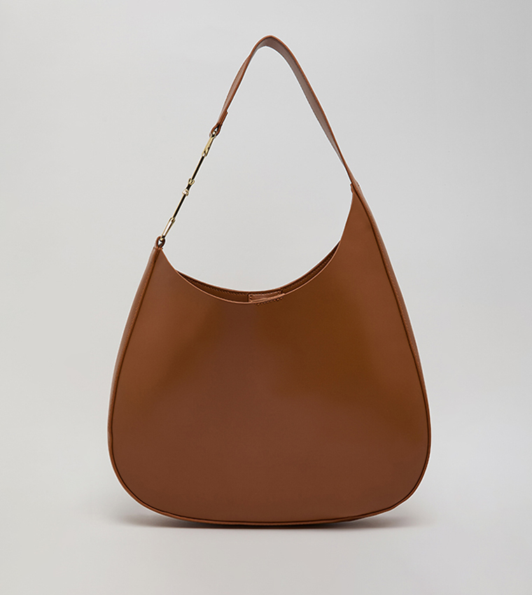 Solid Shoulder Bag