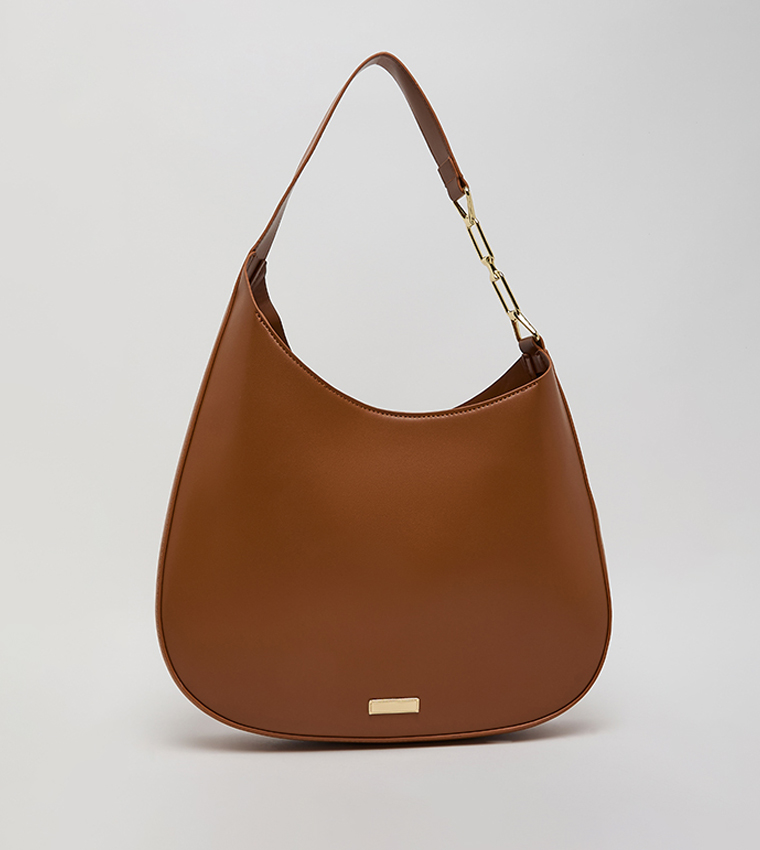 Solid Shoulder Bag