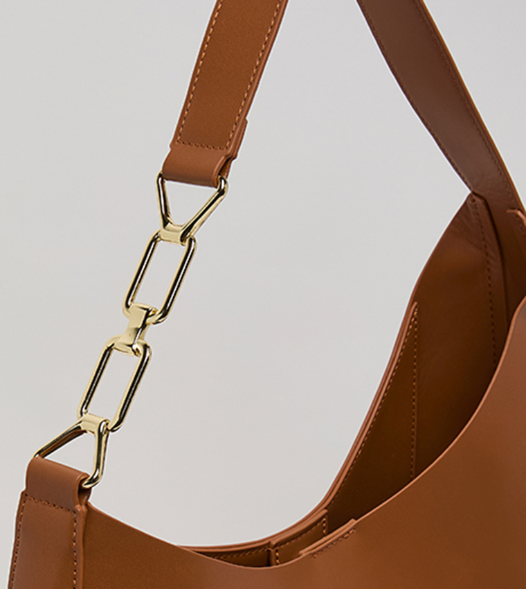 Solid Shoulder Bag