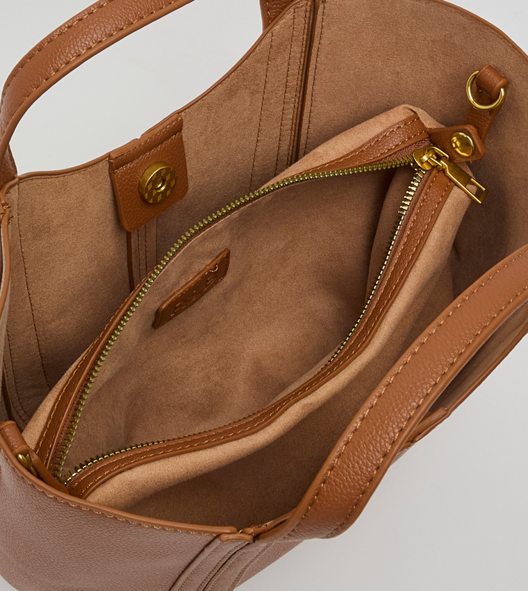 أر آند بي  حقائب يد - حنطي Handheld Bags