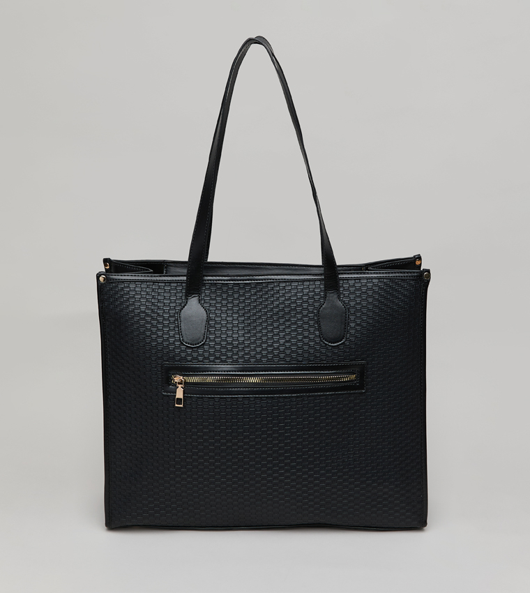 Textured Shoulder Bag