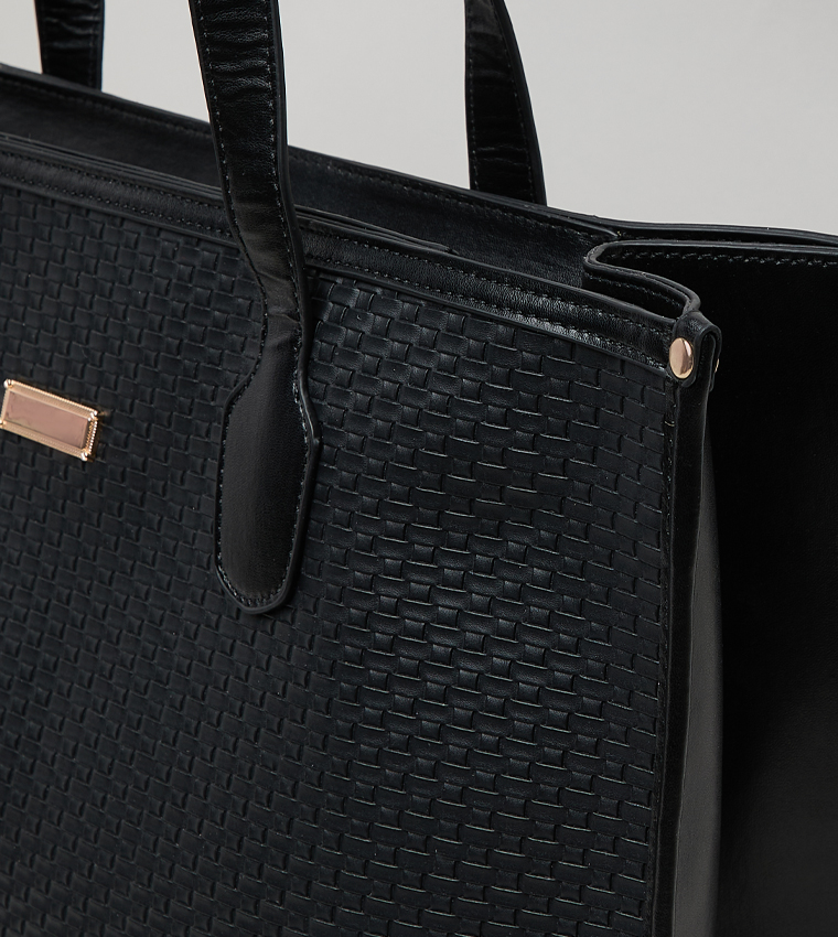 Textured Shoulder Bag