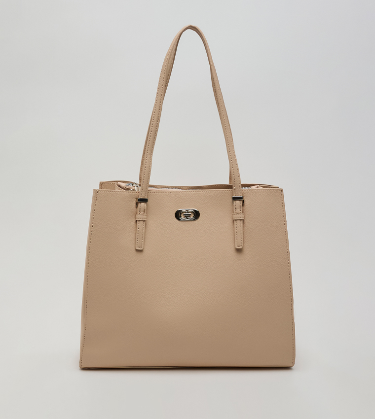 R&B  Shoulder Bags - Beige Shoulder bags
