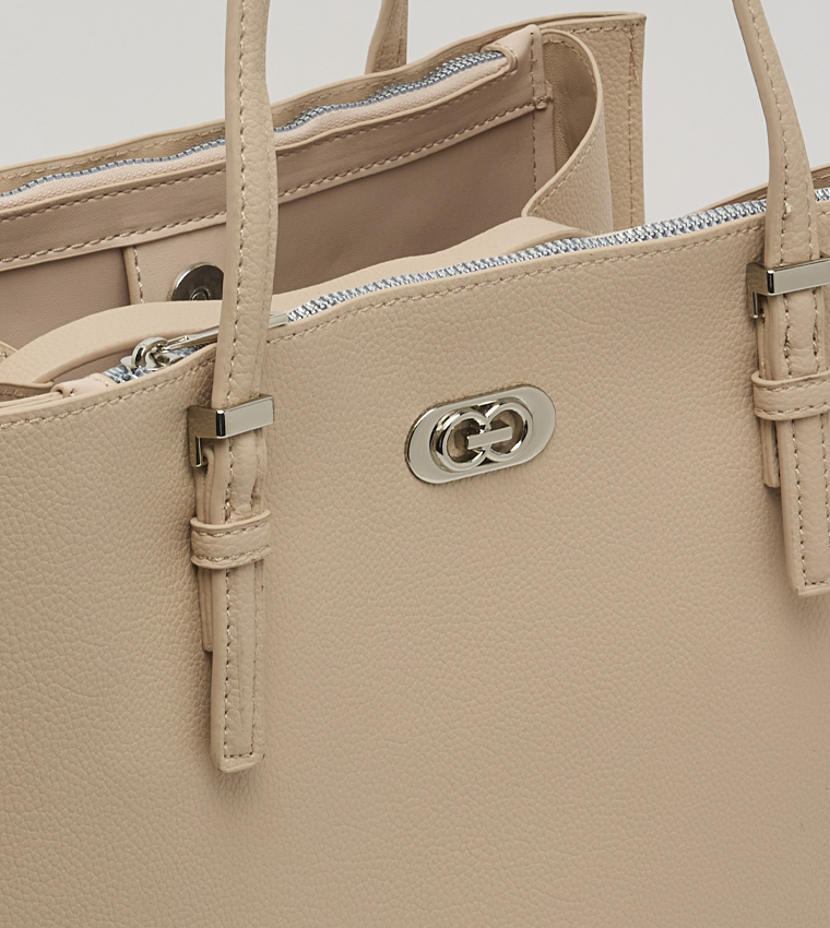 R&B  Shoulder Bags - Beige Shoulder bags