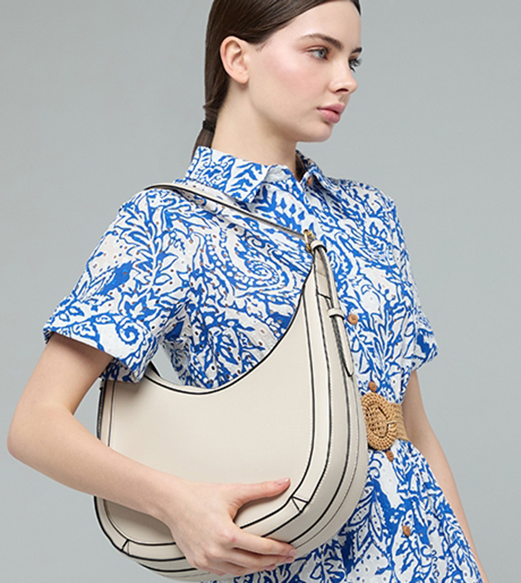 Solid Shoulder Bag