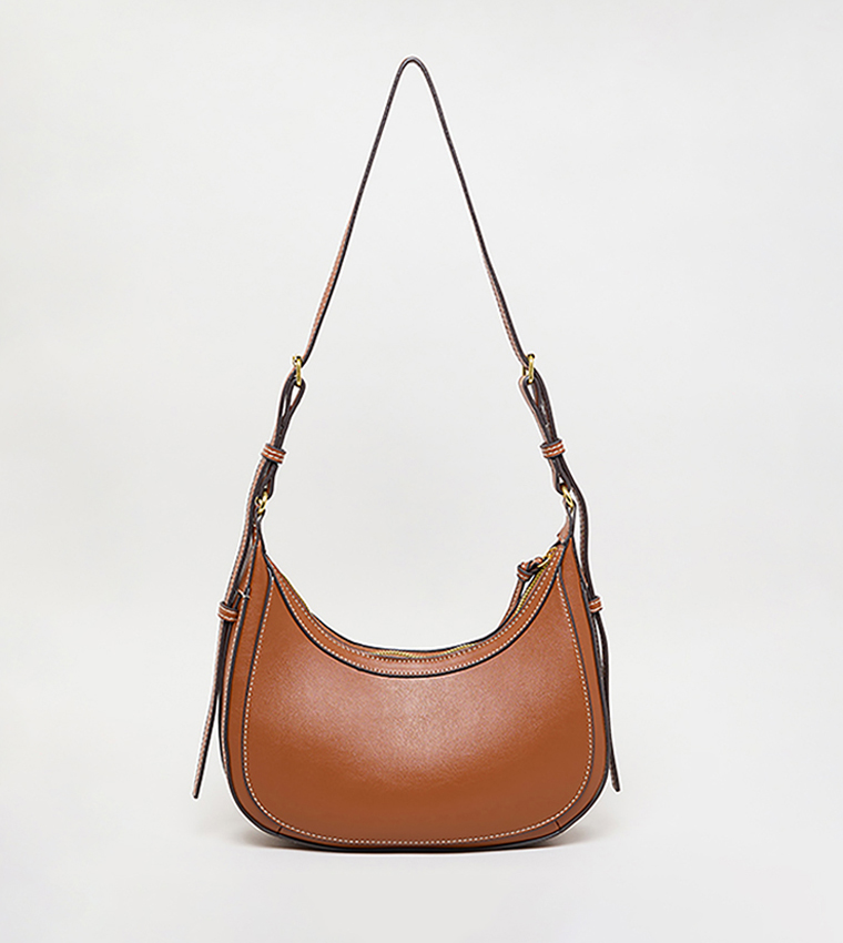 Solid Shoulder Bag