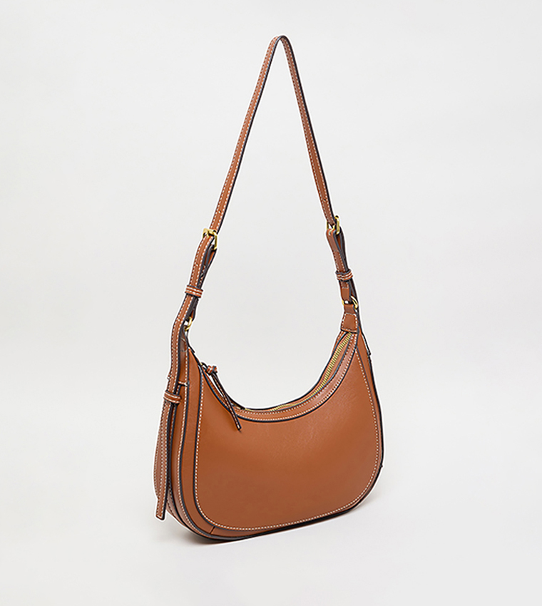 Solid Shoulder Bag
