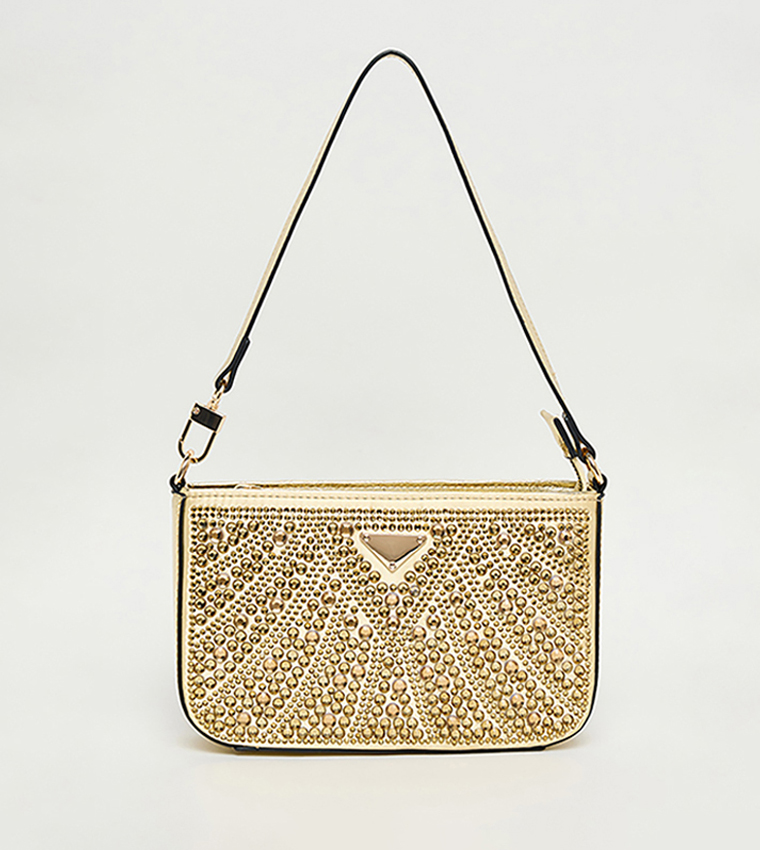 Embellished Shoulder Bag
