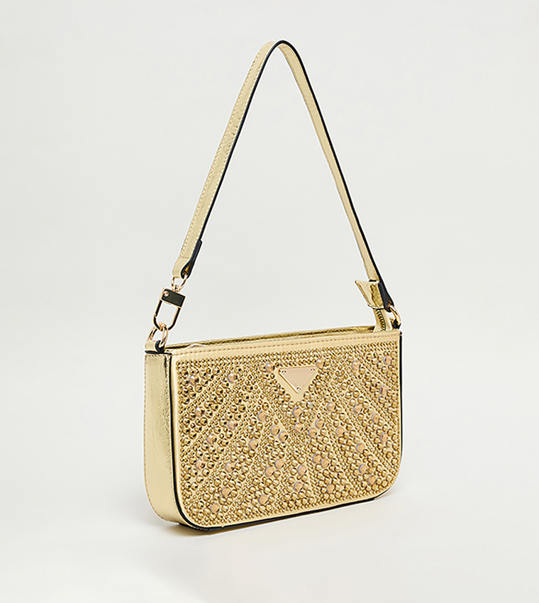 Embellished Shoulder Bag