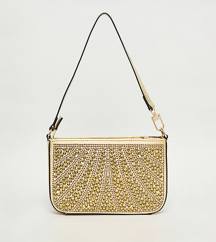 Embellished Shoulder Bag