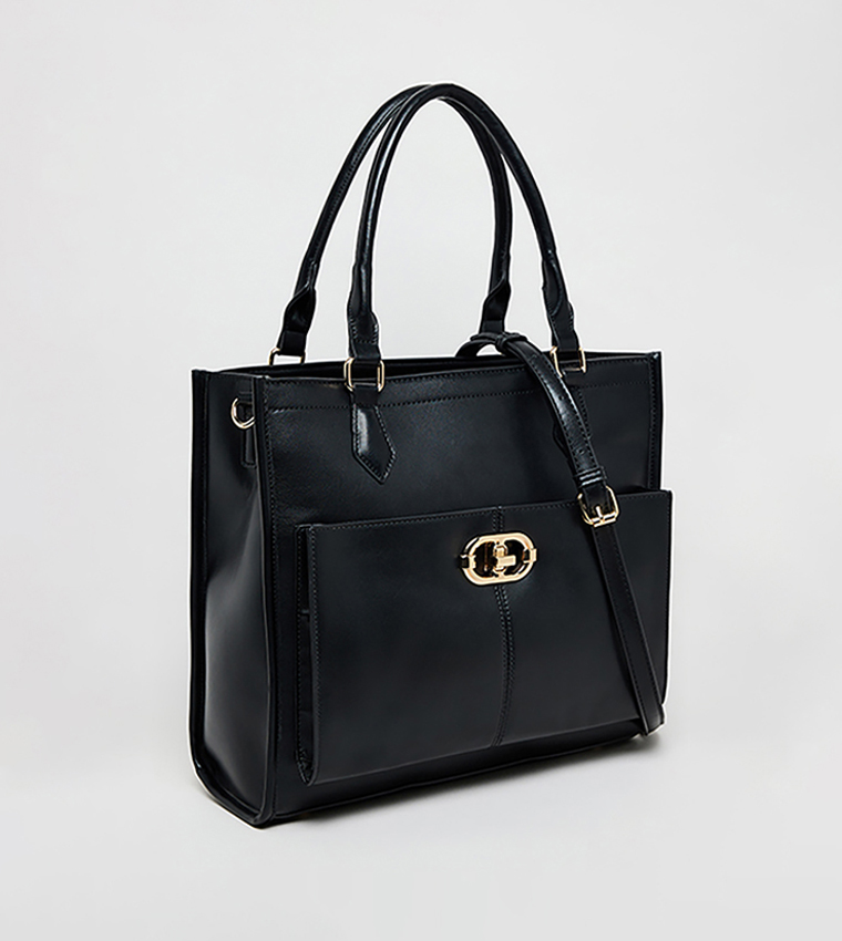 R&B  Tote Bags - Black Tote Bags