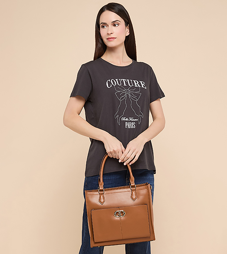 Solid Tote Bag