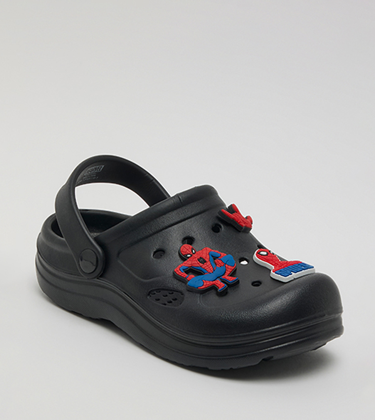 Spider-Man Charm Slingback Clogs
