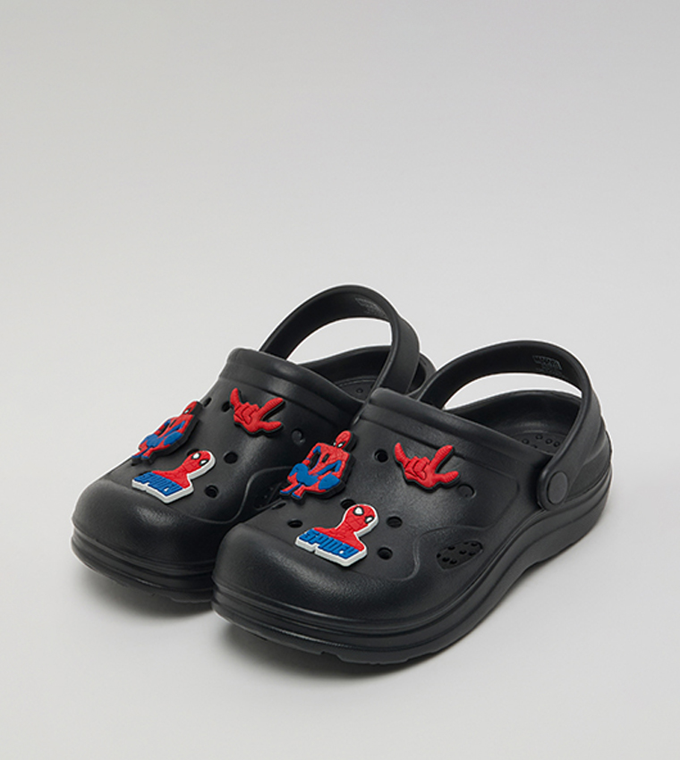 Spider-Man Charm Slingback Clogs