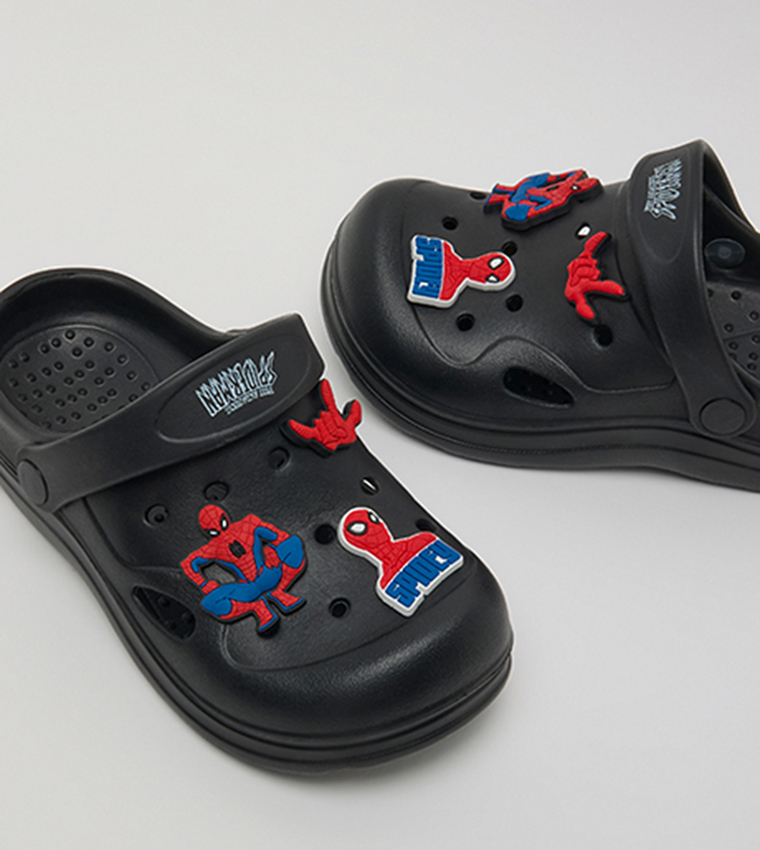 Spider-Man Charm Slingback Clogs