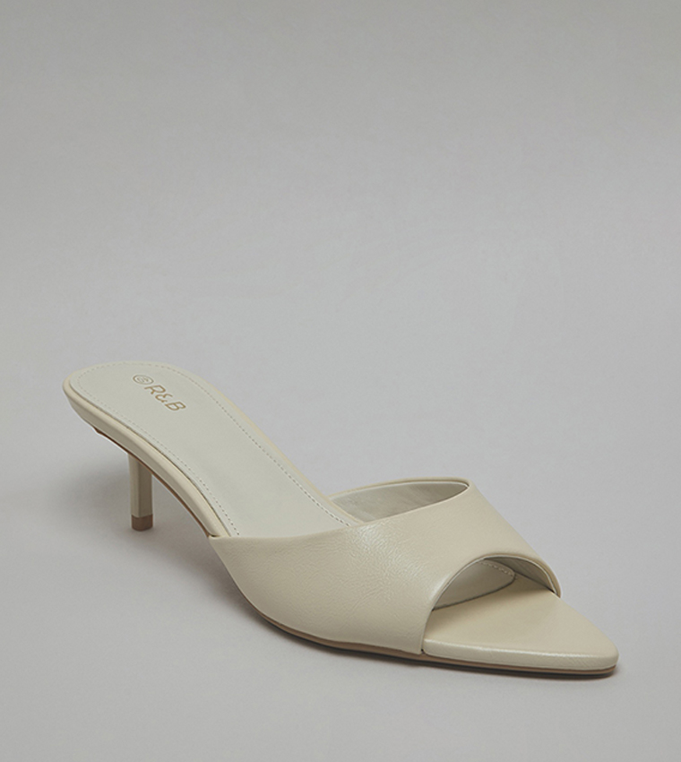 Solid Heel Sandals