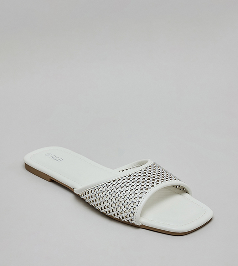 Studded Flat Sandals