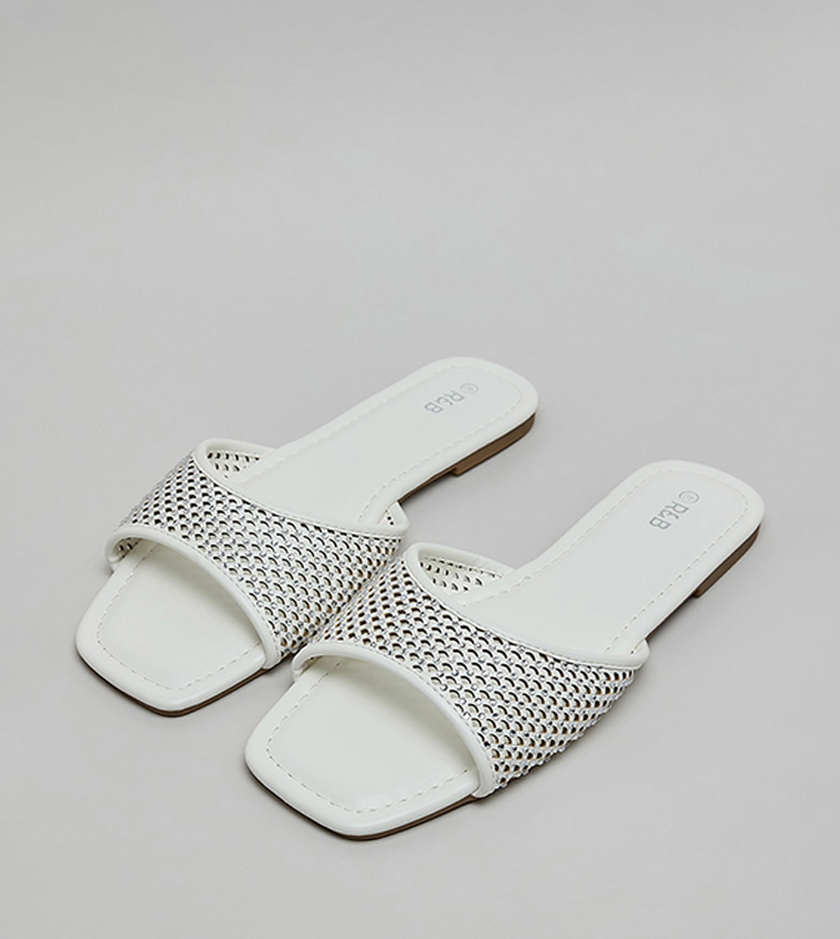 Studded Flat Sandals