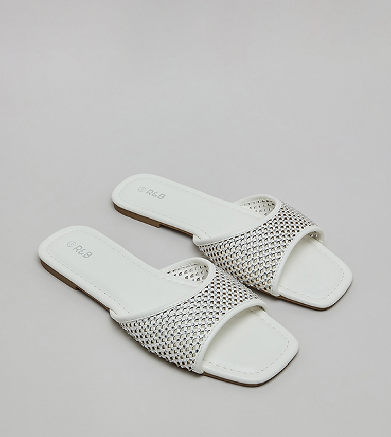 Studded Flat Sandals
