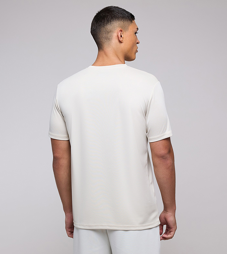 R&B  T-Shirts & Vests - Beige T-Shirts & Vests
