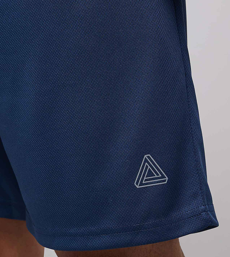 Solid Shorts with Drawstring Waist