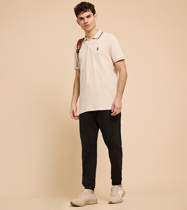 بنطلون سادة ضيق 