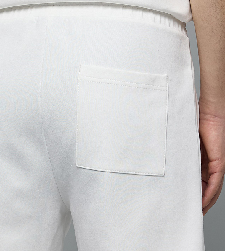 Solid Shorts with Drawstring Waist