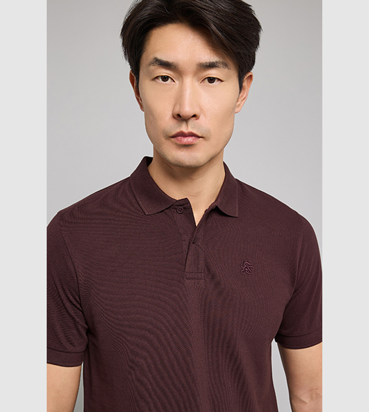 تيشيرت بولو بكم قصير