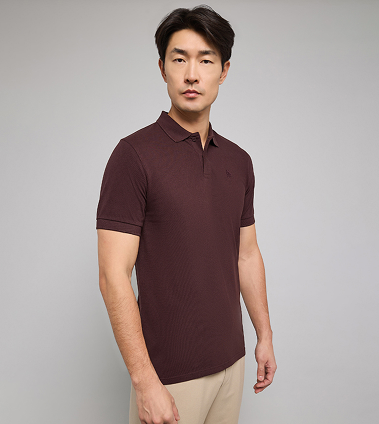 تيشيرت بولو بكم قصير