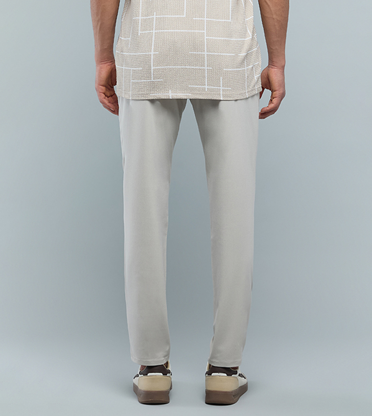 R&B  Casual Pants - Beige Casual Pants