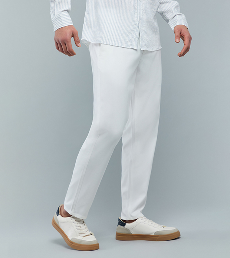 R&B  Casual Pants - Ivory Casual Pants