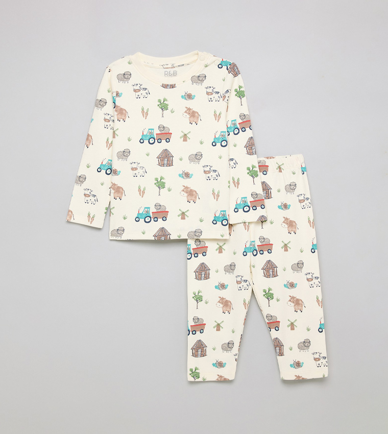 Printed Clothing Set