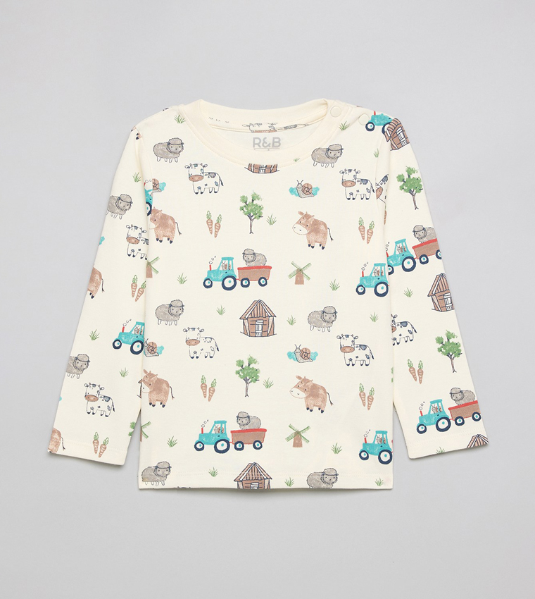Printed Clothing Set