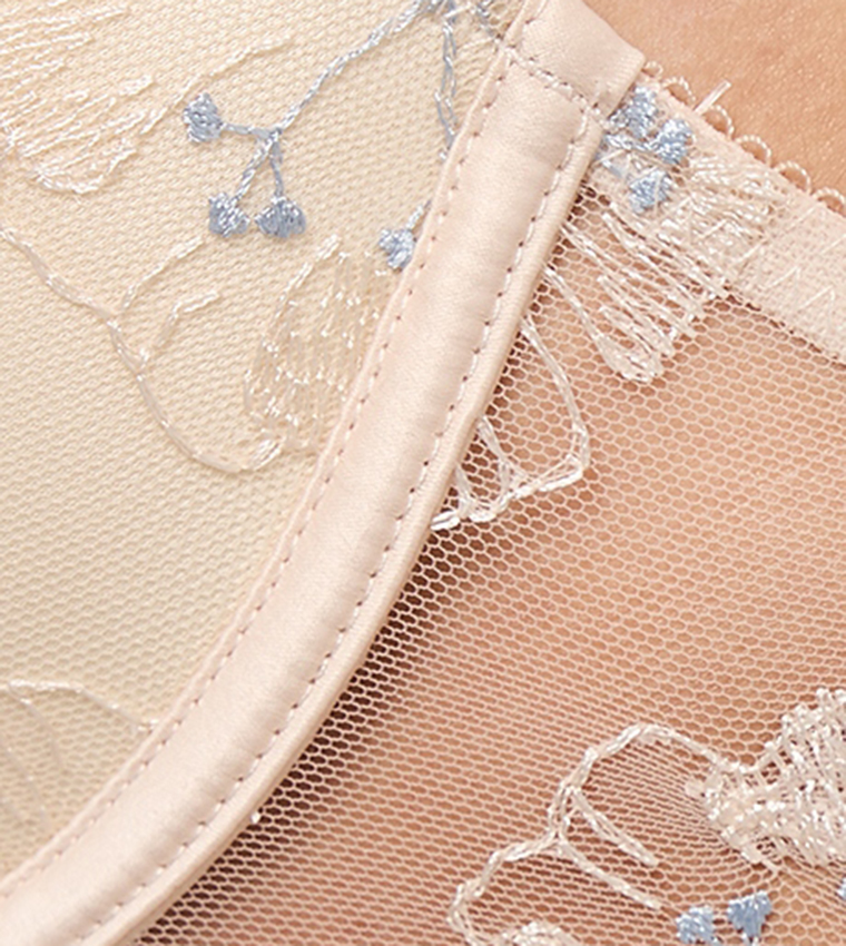 Laced Co-Balcony Bra