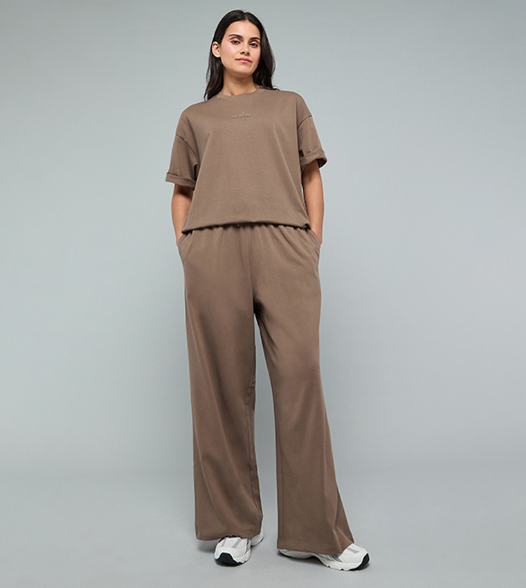 أر آند بي  بناطيل رياضية - بني  Sweatpants