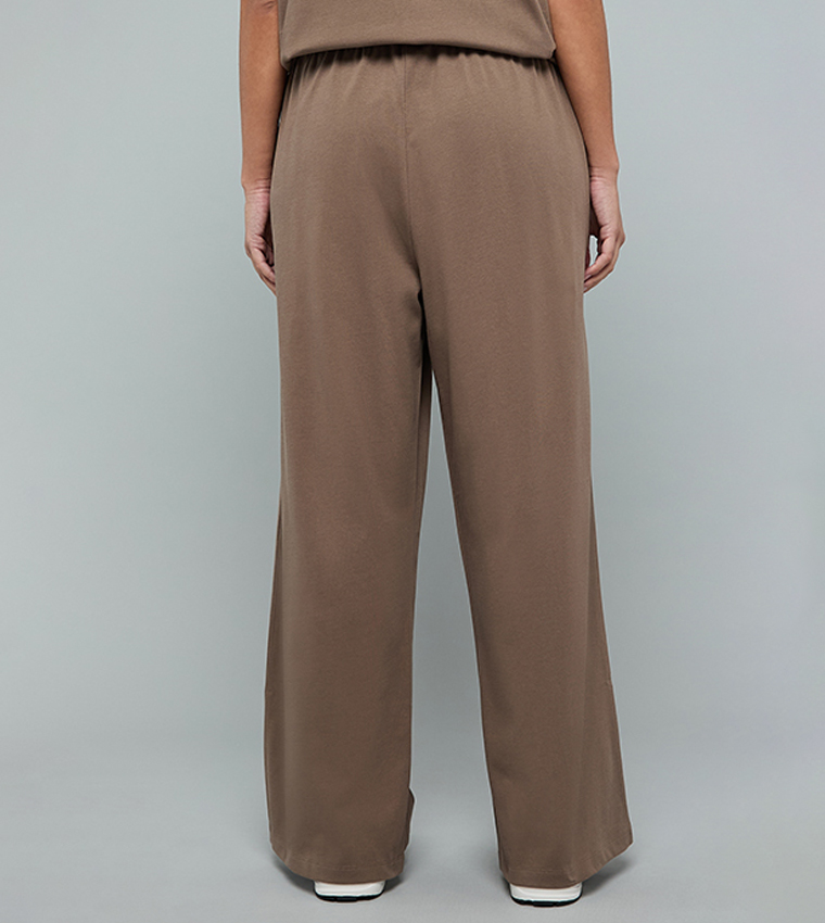 أر آند بي  بناطيل رياضية - بني  Sweatpants