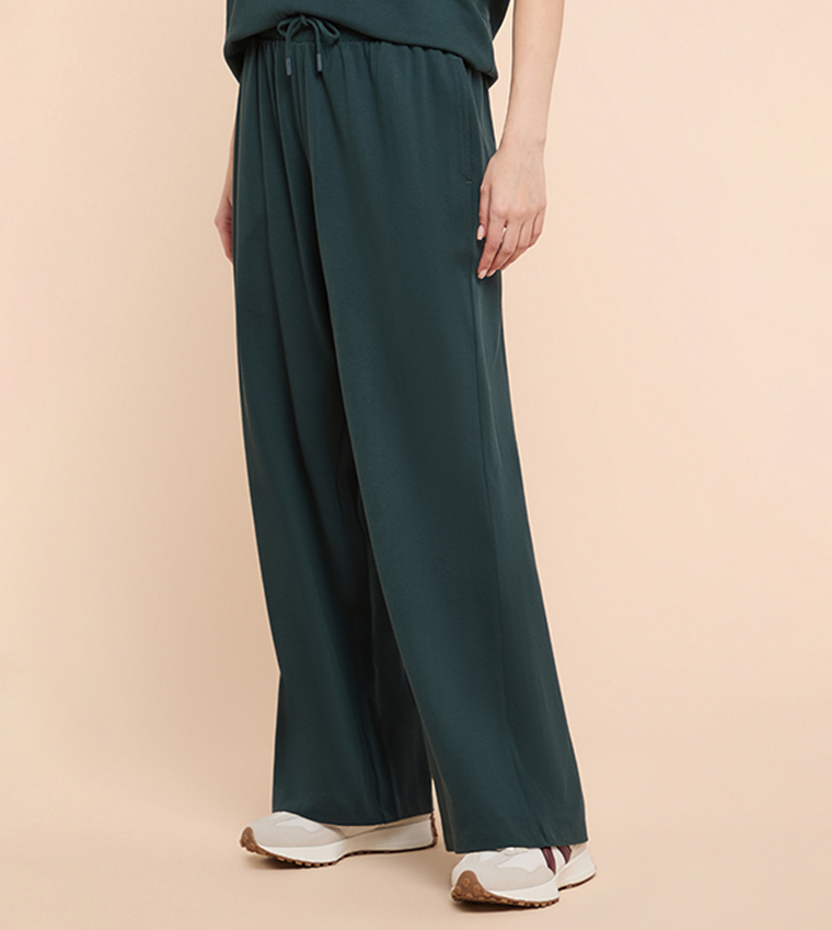 أر آند بي  بناطيل رياضية - أزرق مخضر  Sweatpants