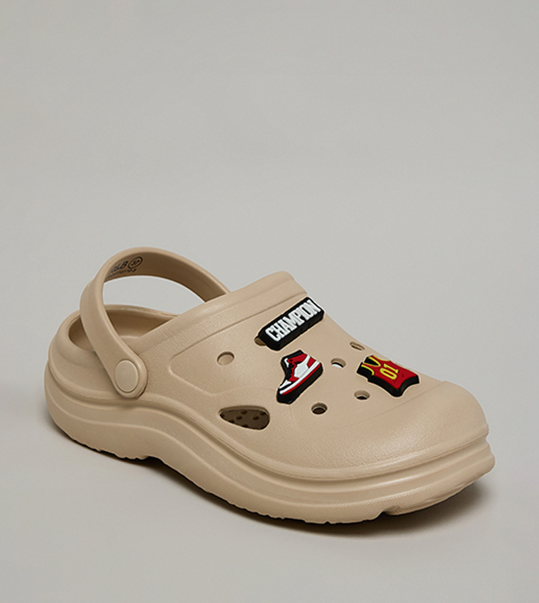 R&B  Clogs - Beige clogs