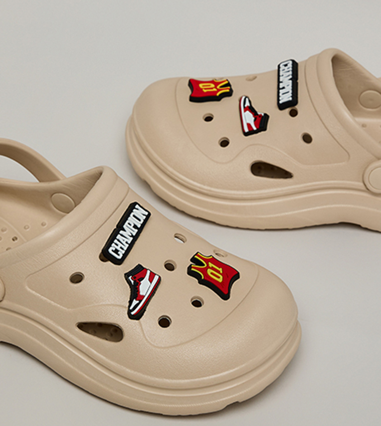 R&B  Clogs - Beige clogs