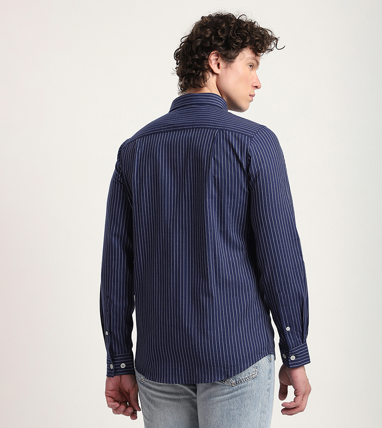 Striped Long Sleeves Casual Shirt