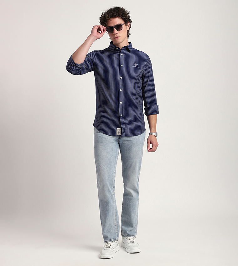 Striped Long Sleeves Casual Shirt