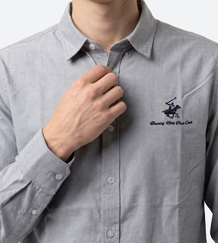Solid Long Sleeves Shirt
